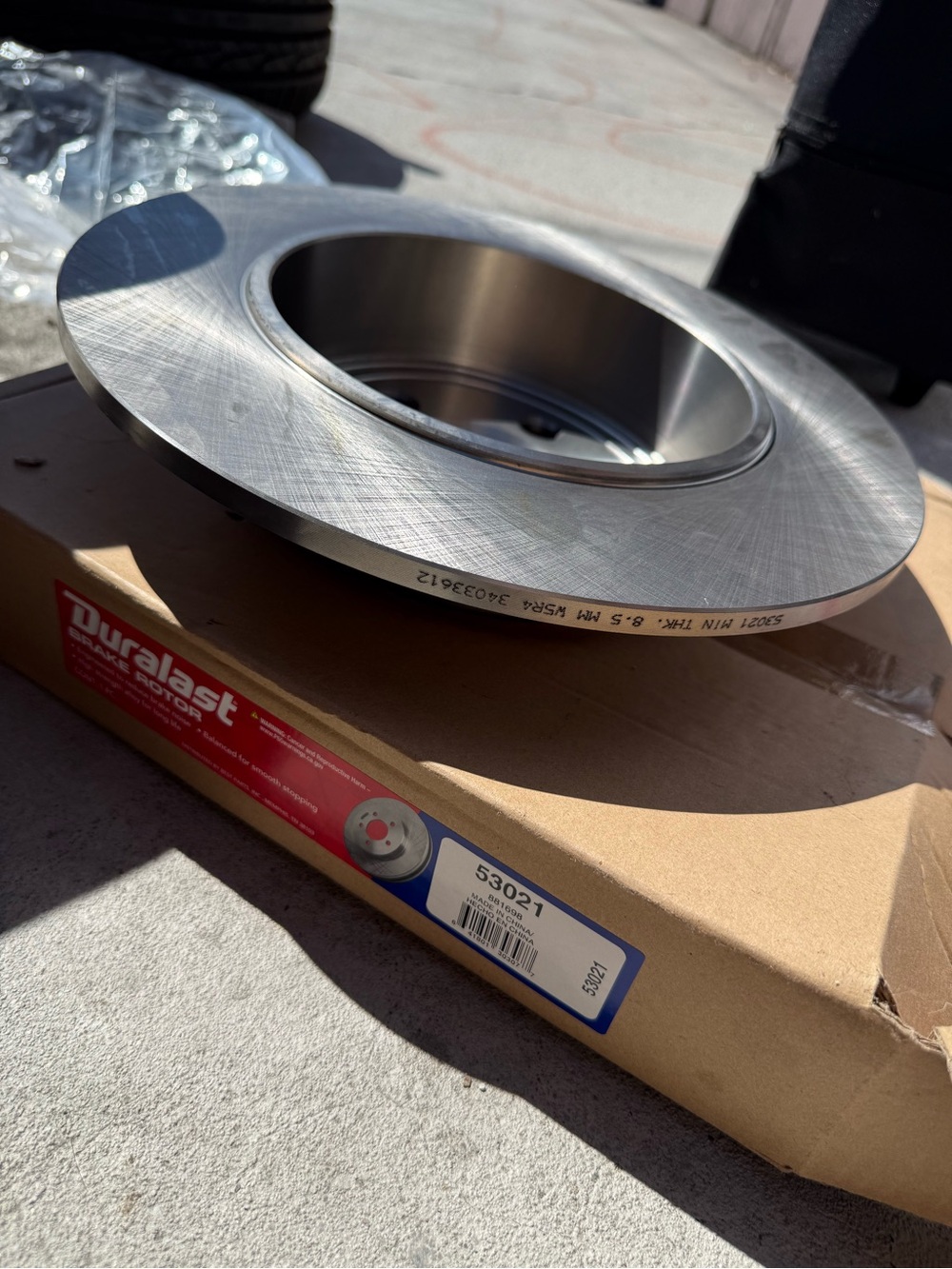 Brake Rotor - Silver/Gray - Picture 7 of 7